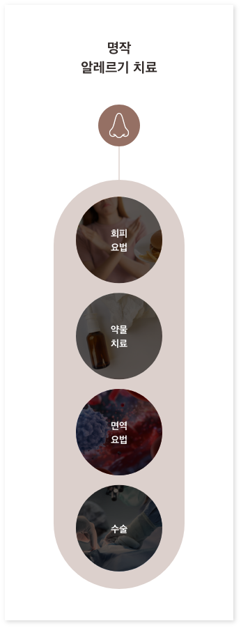 명작 이비인후과 알레르기 치료 프로세스